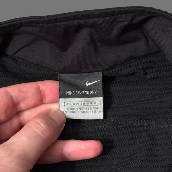Nike Sphere Dry Y2K Womens XS Black Running Jacket Full Zip GUC - Picture 4 of 7